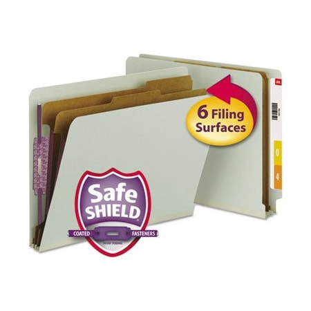 Smead FOLDER, 6SEC, LTR, ENTB, GG 26810